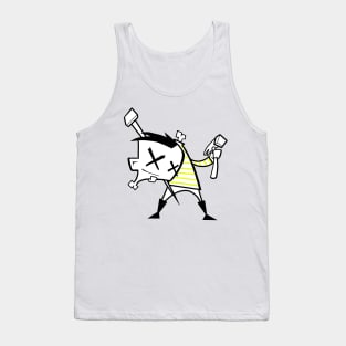 Mr. Sinmo (Zim style) yellow Tank Top